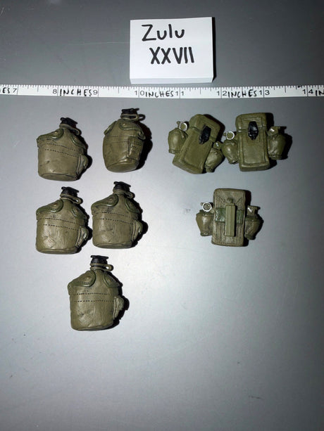 1/6 Scale Vietnam US Canteen and Ammunition Pouch Lot