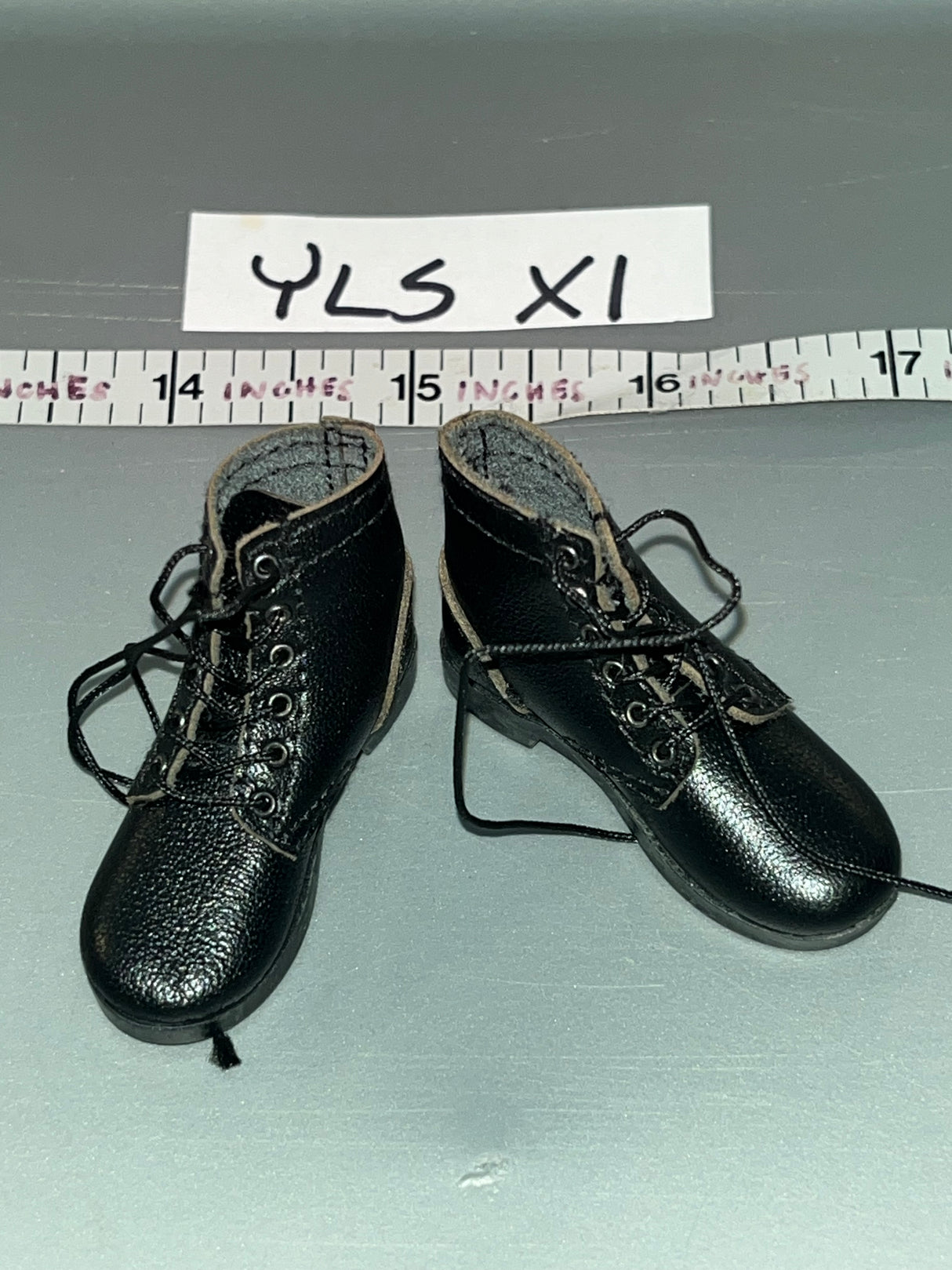 1:6 Scale WWII German Tanker Boots - Whitman - Facepool FP019