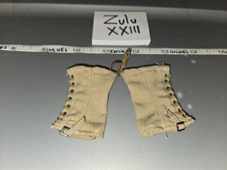 1/6 Scale WWI US Army Canvas Leggings / Gaiters