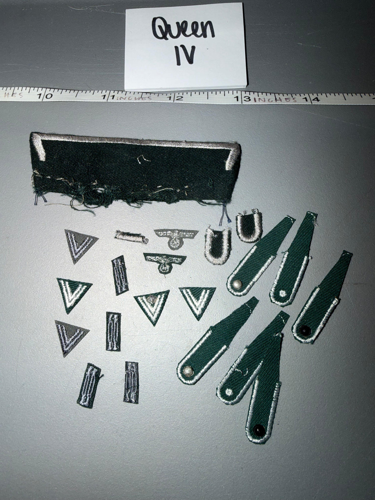 1/6 Scale WWII German Insignia Lot