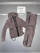 1/6 Scale Modern Era Grey Jumpsuit