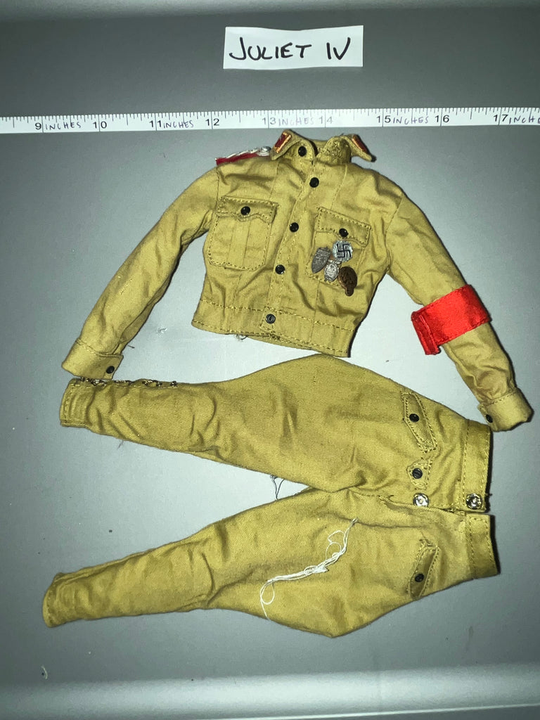 1:6 Scale WWII German Brown Dress Uniform