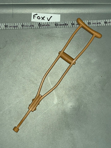 1/6 Scale WWII US Medical Crutch Diorama Item