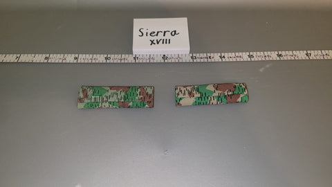 1/6 WWII German Rolled Splinter Zeltbahns