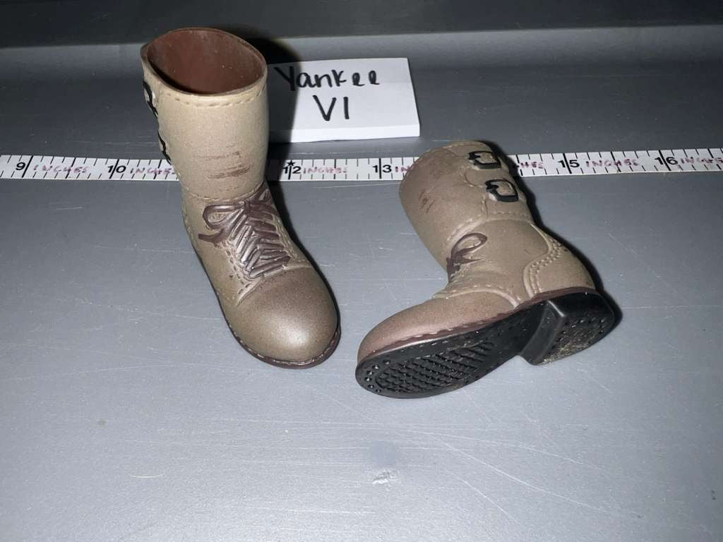 1/6 Scale WWII US Buckle Top Boots