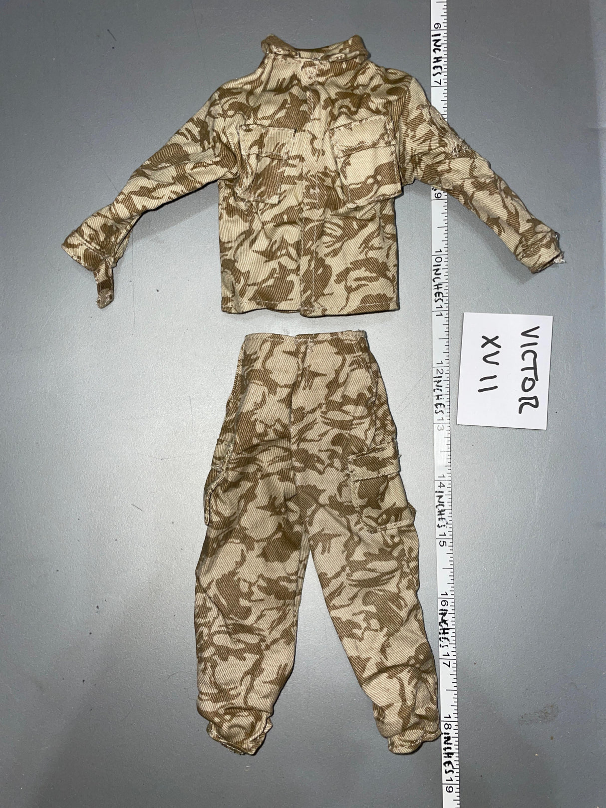 1:6 Scale Modern British Desert DPM Uniform