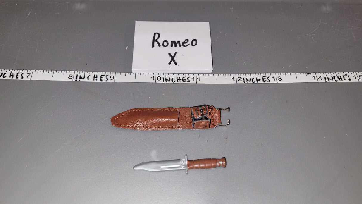 1/6 Scale WWII US Ka-Bar Knife - Marine USMC