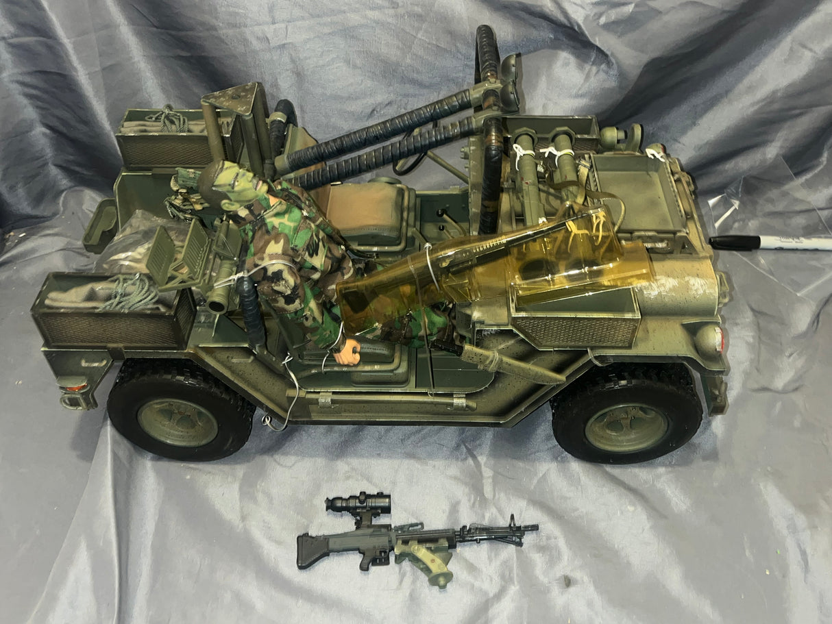 1/6 Scale Vietnam US Mutt M151 Navy Seal Panama Assault Vehicle