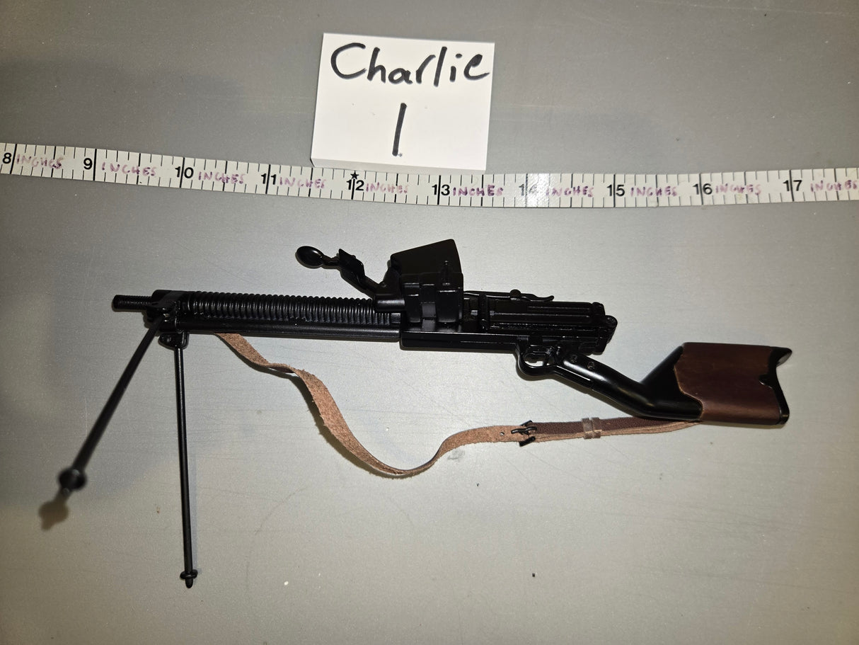 1/6 Scale WWII Japanese Light Machine Gun Wood / Metal