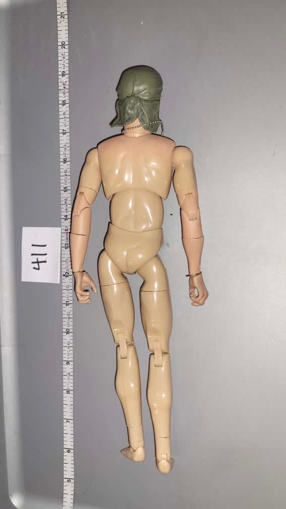 1/6 Scale Nude Sideshow Vietnam Barnes Platoon Figure