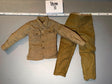 1/6 Scale WWII US Army Khaki Uniform Set