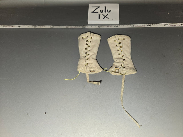 1/6 Scale WWII British White Gaiters - Zulu IX
