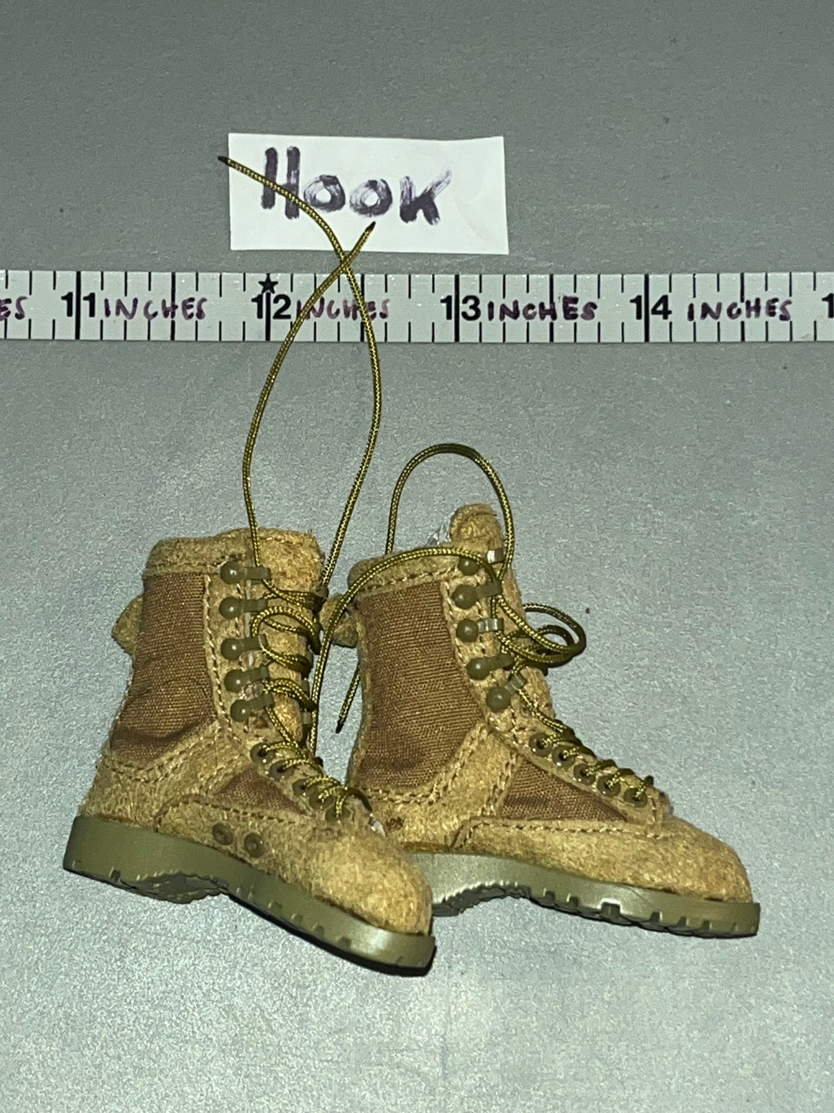 1/6 Scale Modern Era Cloth / Leather Combat Boot