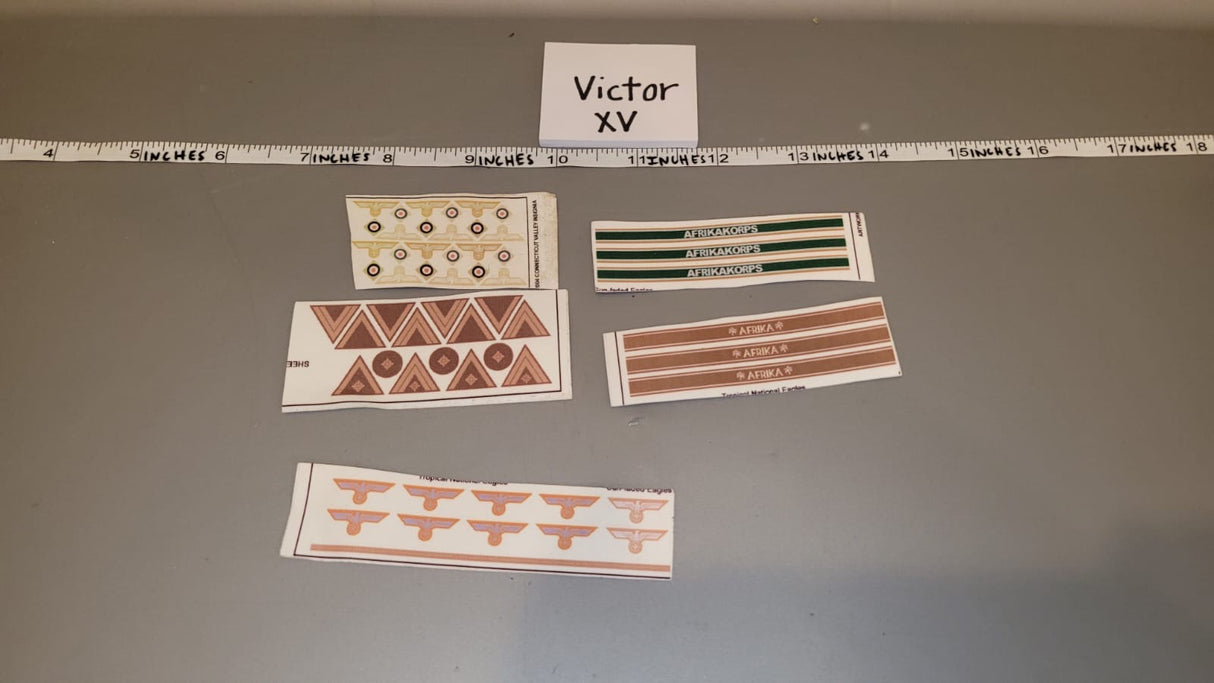 1/6 Scale WWII German insignia - Afrika Korps