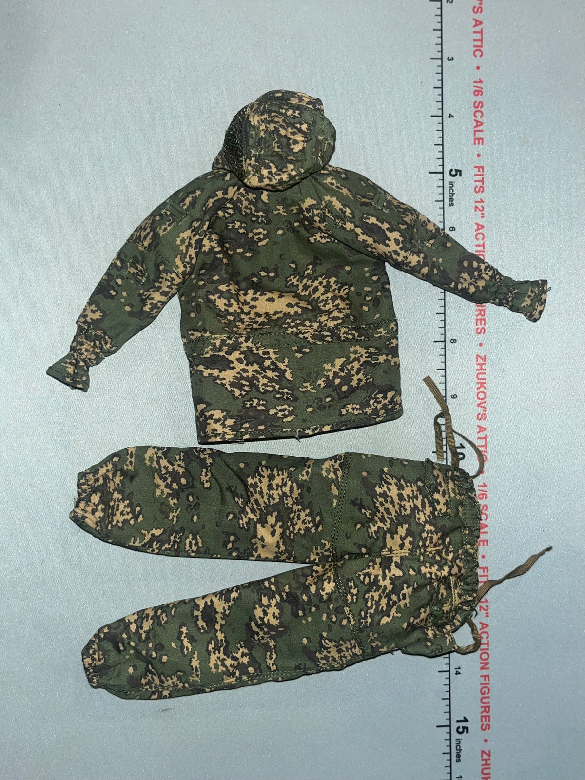 1/6 Scale Modern Russian Camouflage Uniform - Fsb Vympel—Beslan School Seige UJINDOU