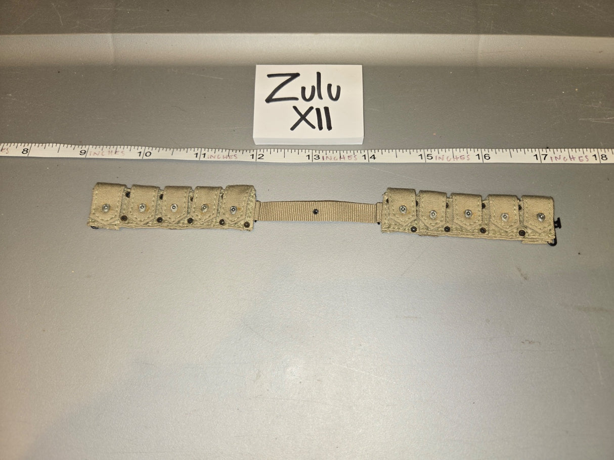 1/6 Scale WWII US M1923 Cartridge Belt - Zulu XII