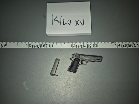 1/6 Scale WWII US M1911 Pistol with Magazine