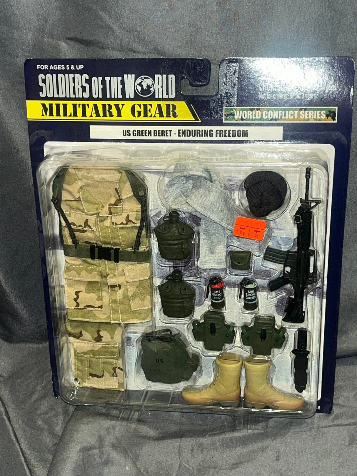 1/6 Scale Modern Enduring Freedom U.S. Green Beret - Formative International SOTW Soldiers of the World NIB Uniform Set