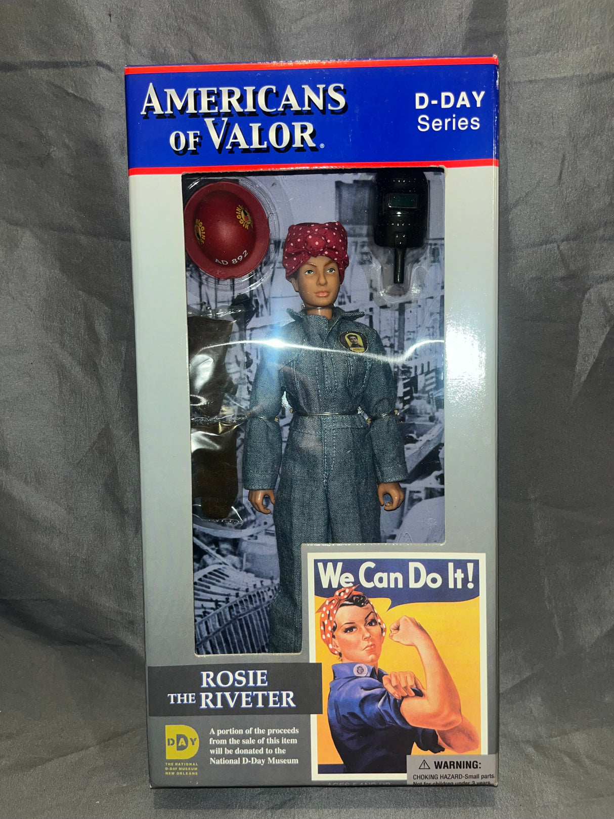 1/6 Scale WWII US Rosie the Riveter - NIB Tribute of Valor