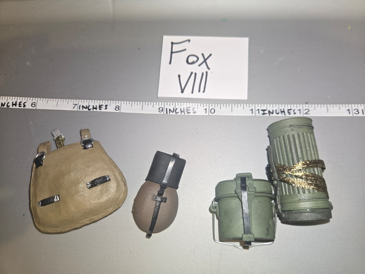 1/6 Scale WWII German Field Gear Lot