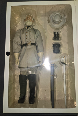 1/6 Scale Civil War Confederate Officer - NIB Sideshow