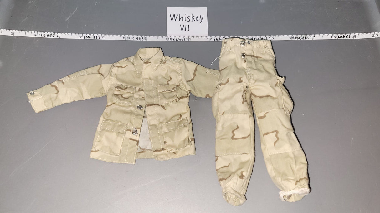 1/6 Scale Modern Era US Desert Camo Uniform