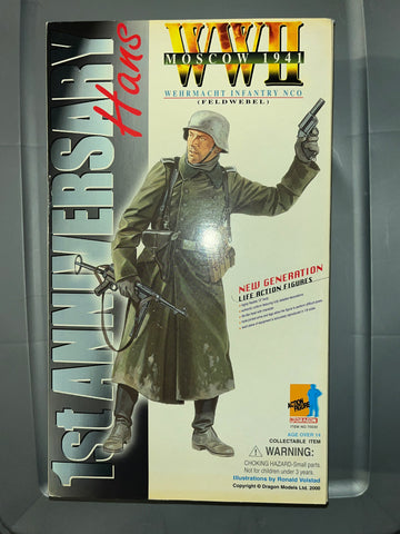 1/6 Scale WWII German Wehrmacht Infantry NCO - Hans - NIB Dragon