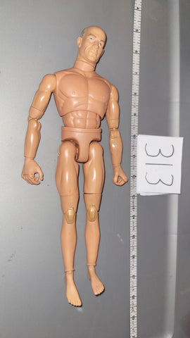 1/6 Scale WWII US Ernie Pyle Nude GI Joe Super Articulated Figure