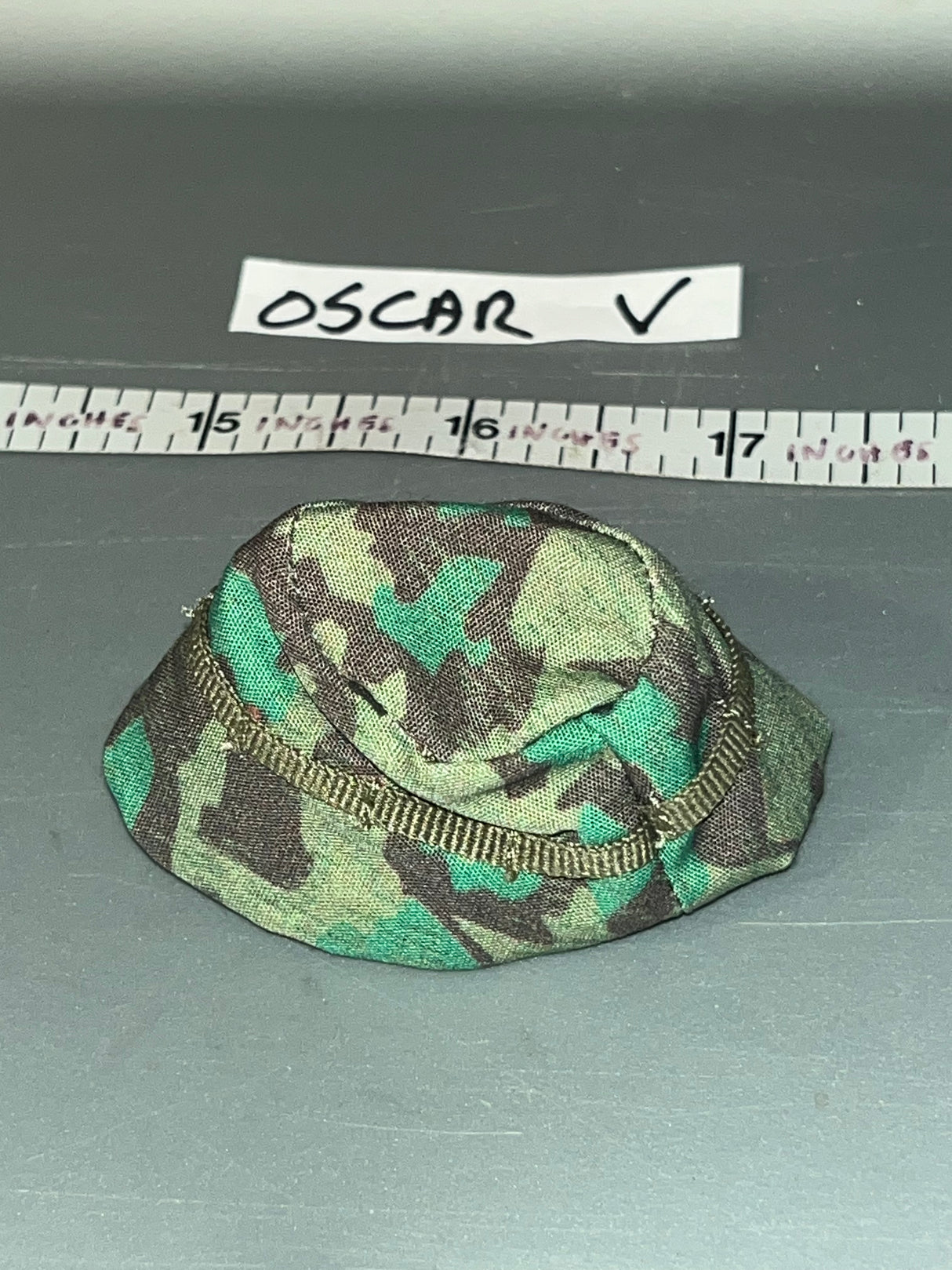 1/6 Scale WWII German Fallschirmjager Helmet Cover (Luftwaffe Splinter)- MK1/6 Military’s Kit 1/6
