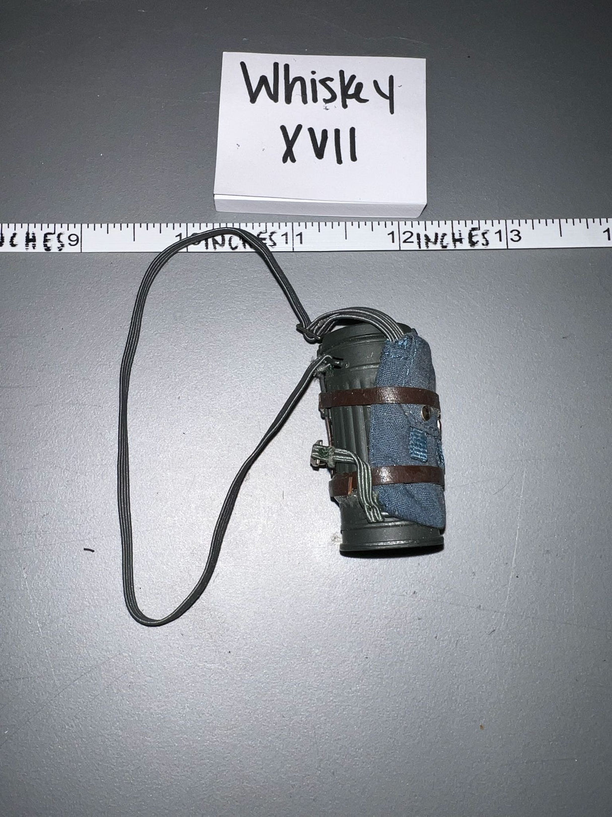 1/6 Scale WWII German Gas Mask Can - Luftwaffe