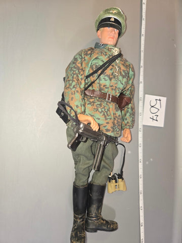 1:6 Scale WWII German Waffen Officer Dressed Figure  - Dragon