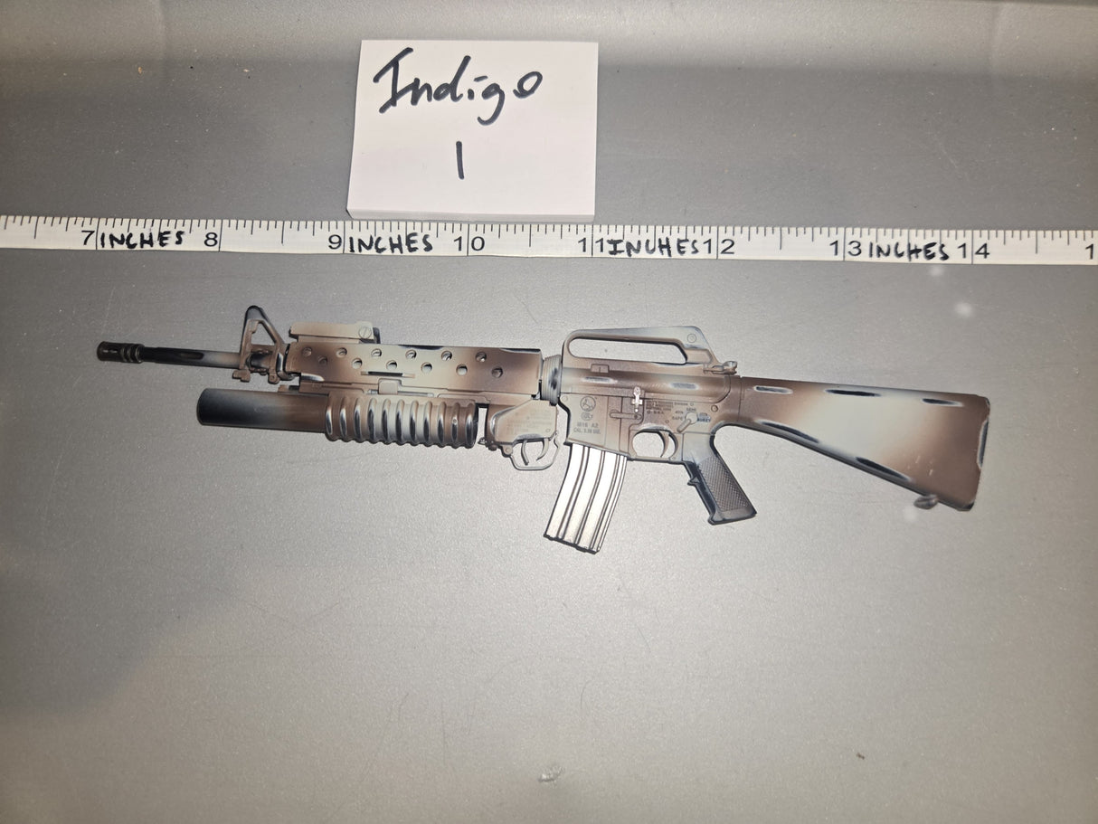 1:6 Modern Era M-16 M203 Rifle - Modern British