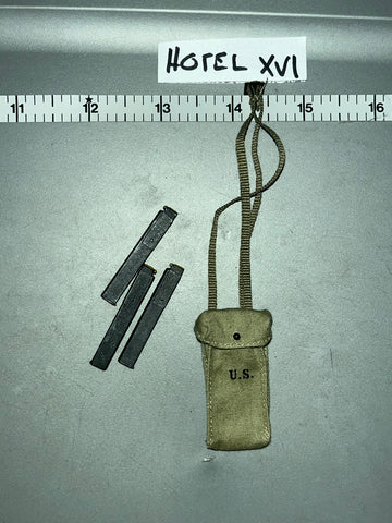 1/6 Scale WWII US M3 Grease Gun Ammunition Bag