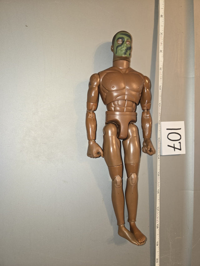 1/6 Scale Nude BBI Combat Figure with Camo Face Paint - 107
