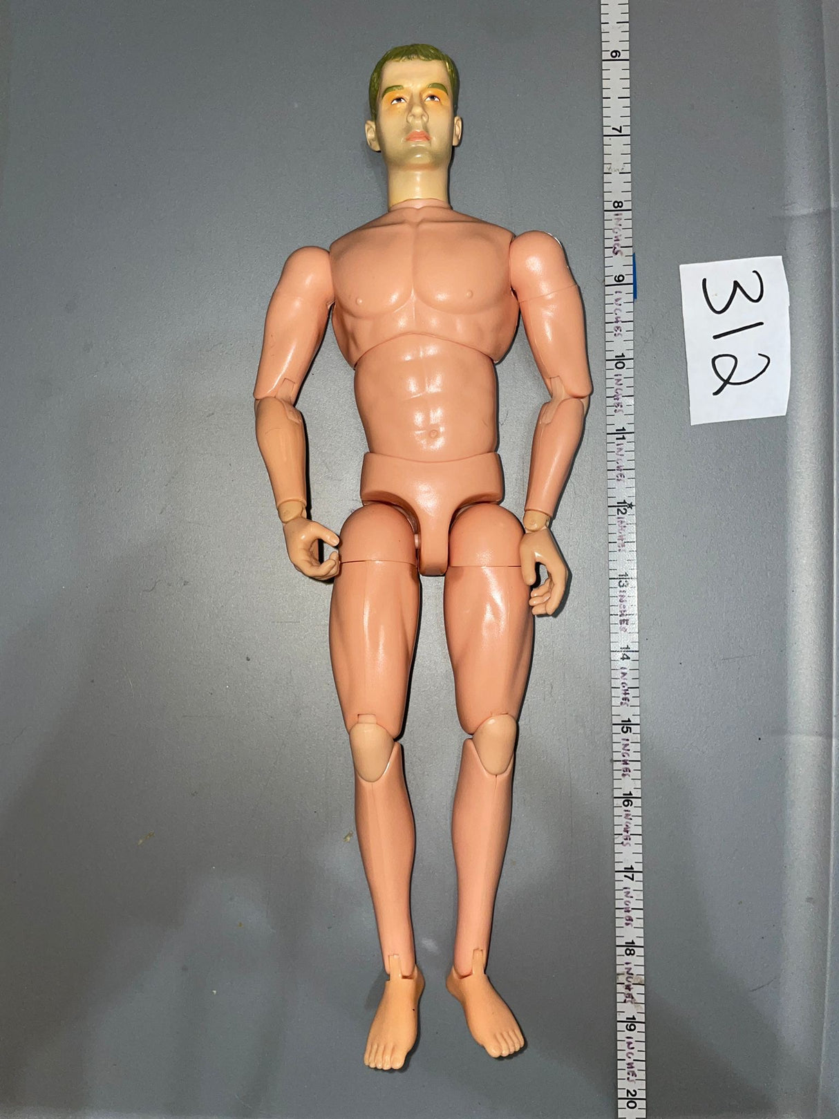 1/6 Scale Nude Dragon Figure