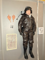 1:6 Scale Korean War Chinese MIG Jet Fighter Pilot Dressed Figure - BBI