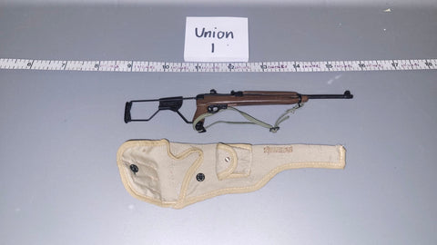 1/6 Scale WWII US M1A1 Carbine and Paratrooper Scabbard
