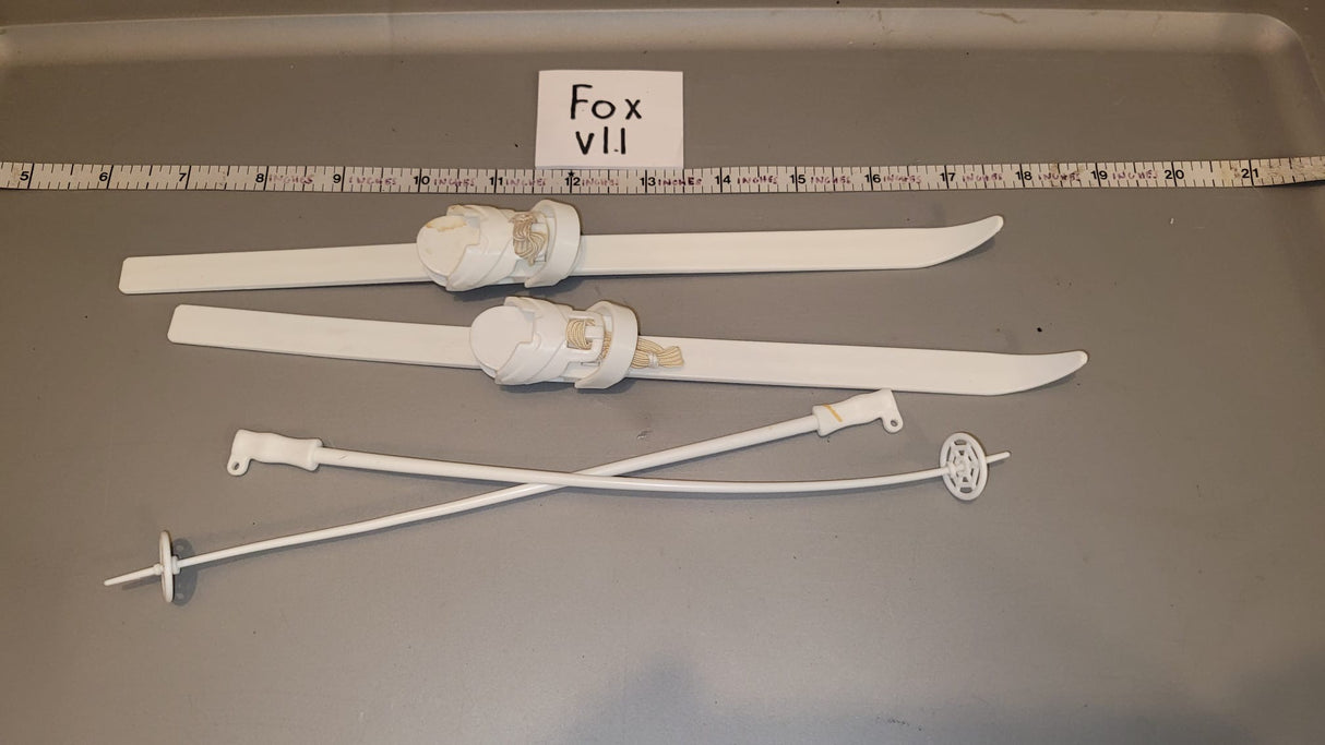 1/6 Scale Modern Era Ski Set
