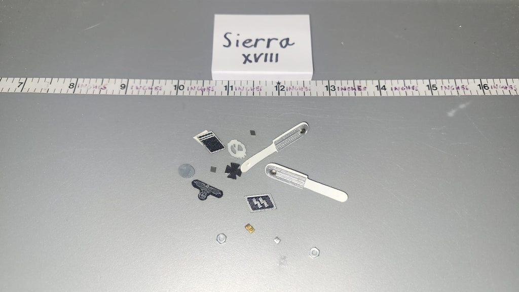 1/6 Scale WWII German Insignia Lot