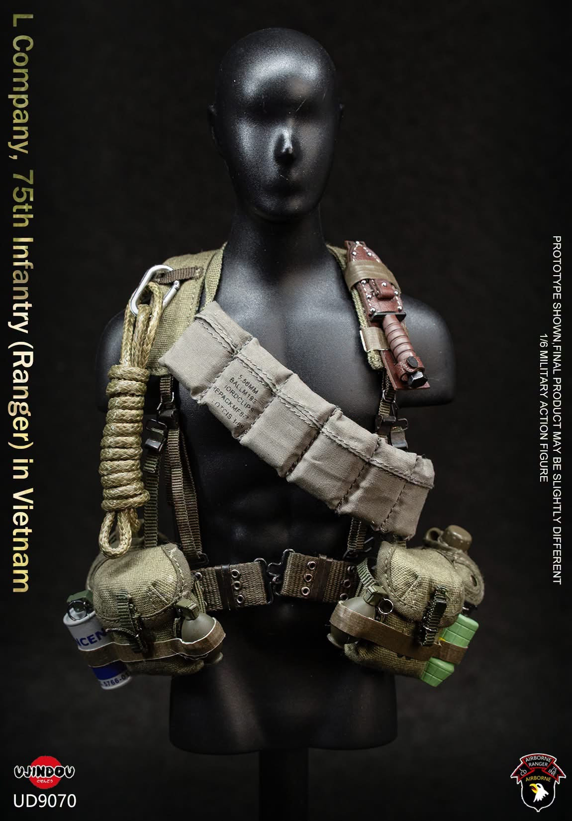 *Preorder* 1/6 Vietnam 75TH INF. RANGER in VIETNAM Ujindou UD9070