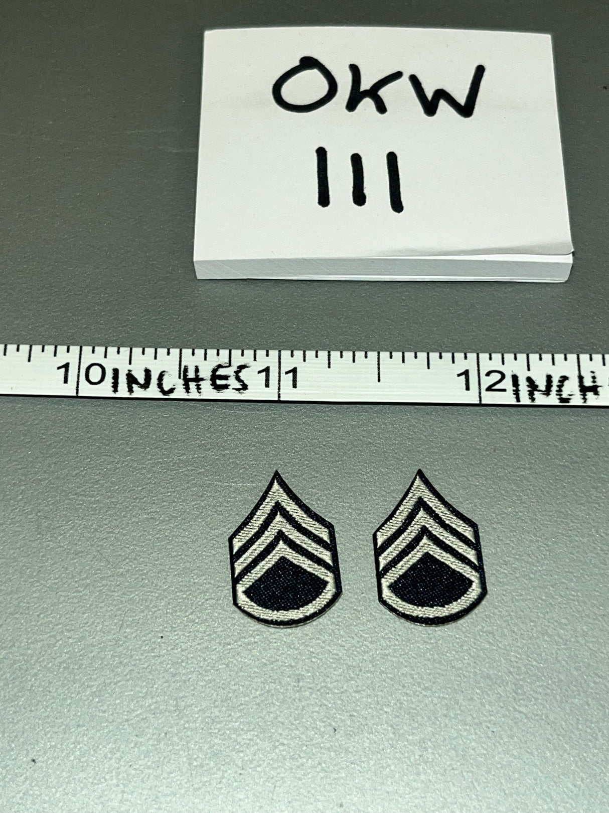 1:6 Scale WWII US Rank Insignia - War Daddy - Facepool