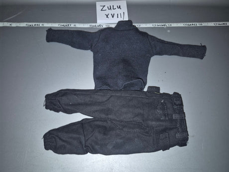 1/6 Scale Modern Era Black BDU Uniform Set