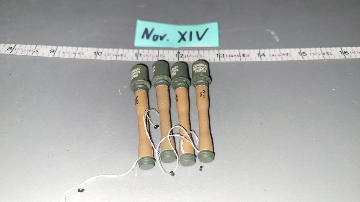 1/6 WWII German Grenade Lot