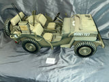 1/6 Scale WWII US Jeep - Ultimate Soldier - Weathered
