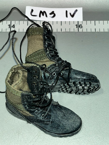 1/6 Scale Vietnam US Jungle Boots - DJ Custom Forest Gump