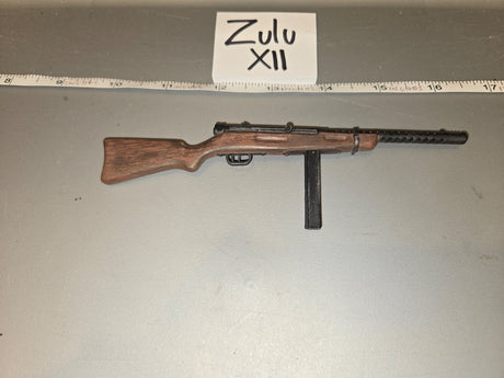 1/6 Scale WWII Italian Beretta Model 38 Submachine Gun - Zulu XII