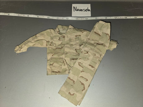 1/6 Scale Modern Era US Desert Three Color Camouflage BDU Uniform - Navasota