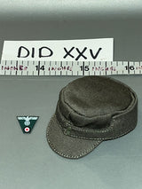 1/6 Scale WWII German Field Cap and Hat - DID Steiner D80188