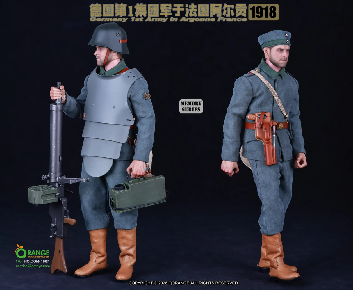 1/6 Scale World War One 1/6 GERMANY 1ST ARMY IN ARGONNE FRANCE 1918 QOM-1067 - QORange *Preorder*