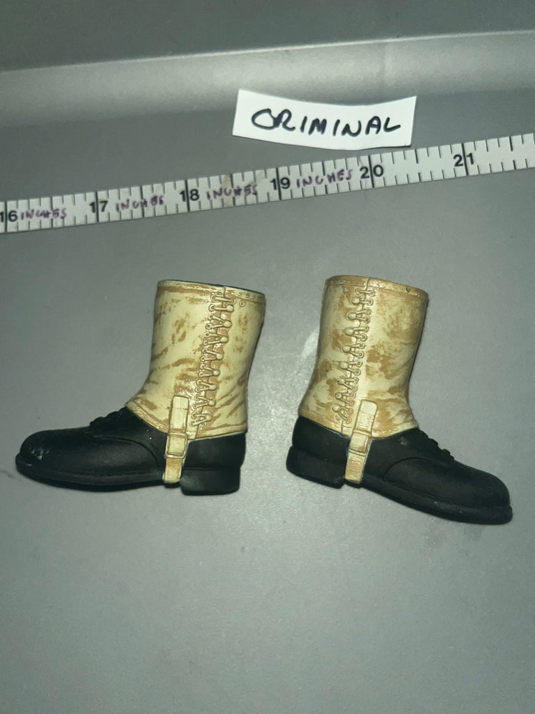 1/6 Scale WWII US Boondocker Boots and Leggings